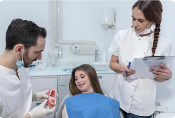 Dental checkup process